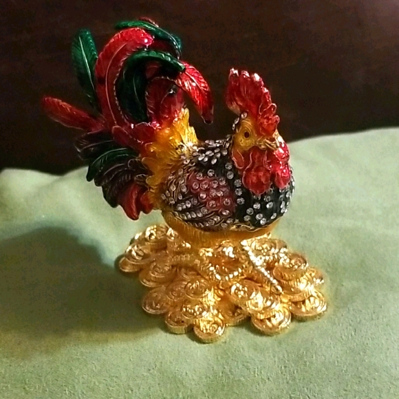 Other - Rooster Trinket Charm Box
